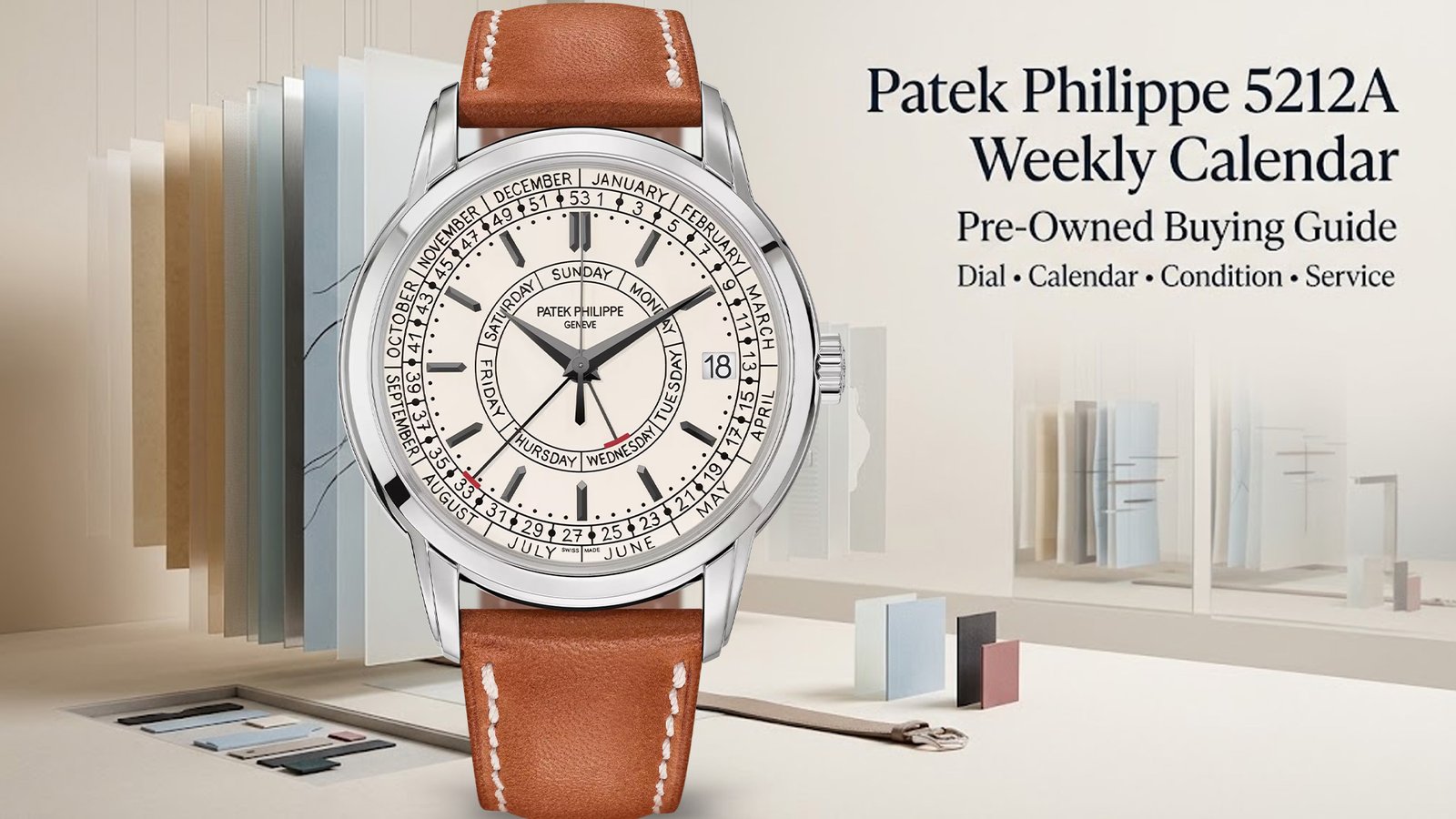 Patek Philippe 5212A Weekly Calendar