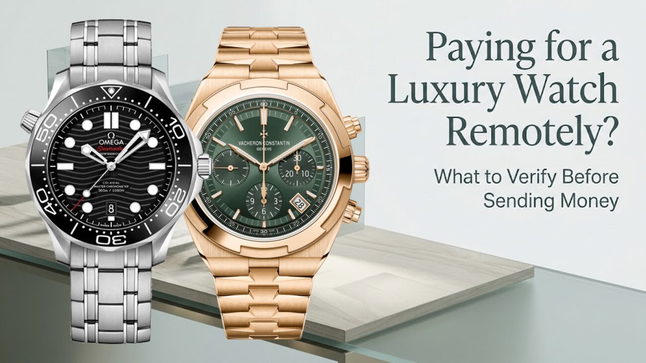 remote luxury watch payment Dubai