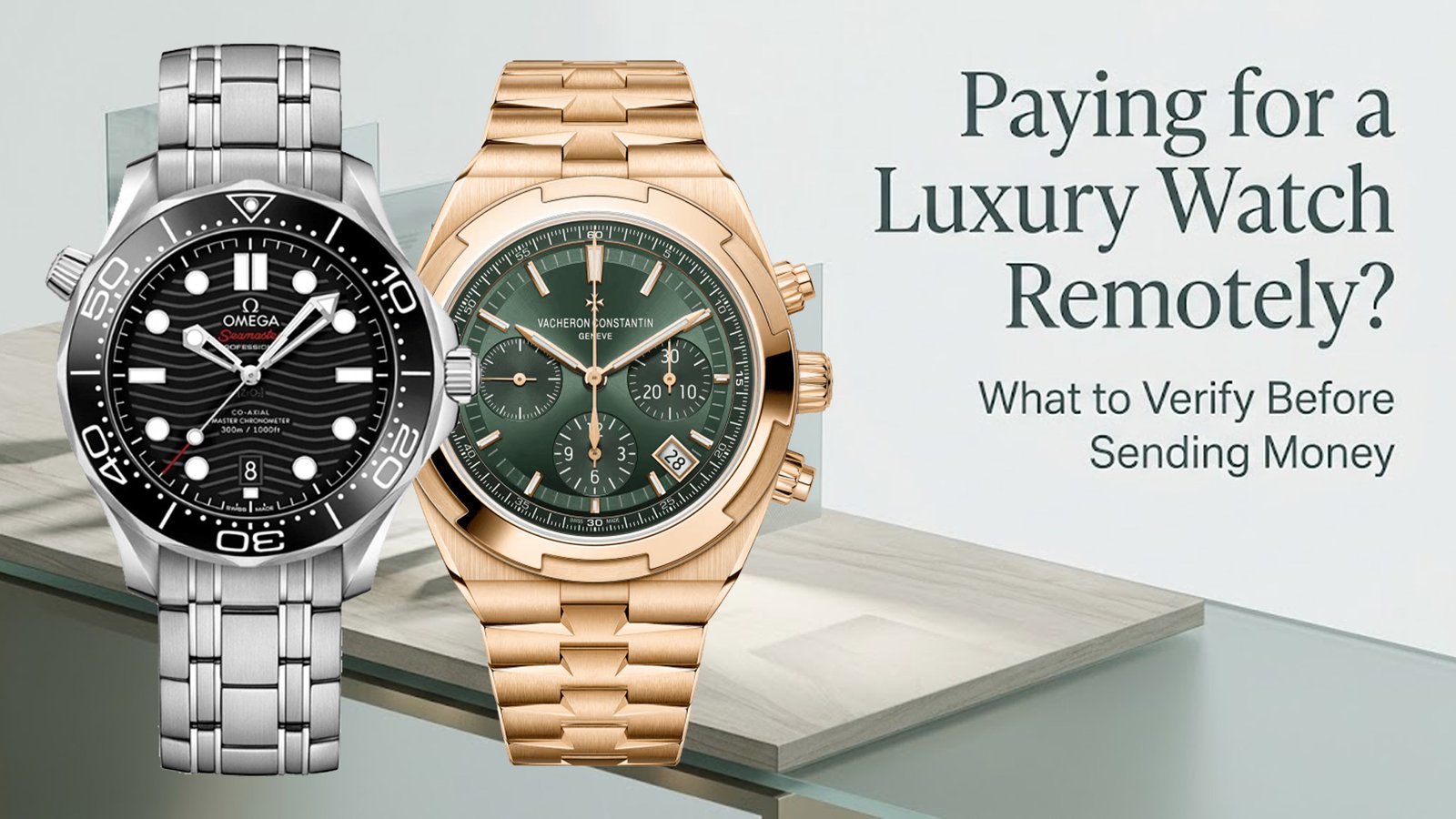 remote luxury watch payment Dubai