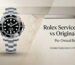 Rolex Service Parts vs Original Parts