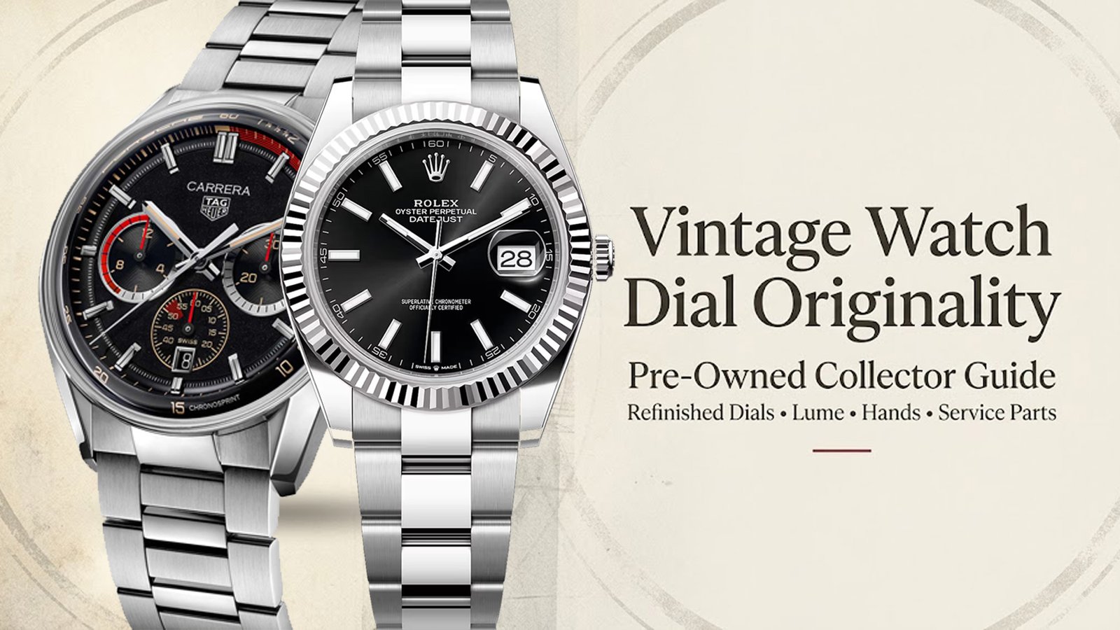 Vintage Watch Dial Originality